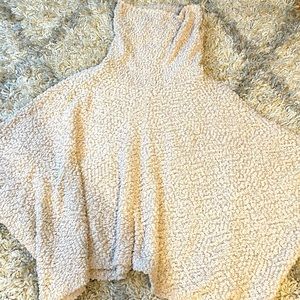 Batwing turtle neck poncho/sweater